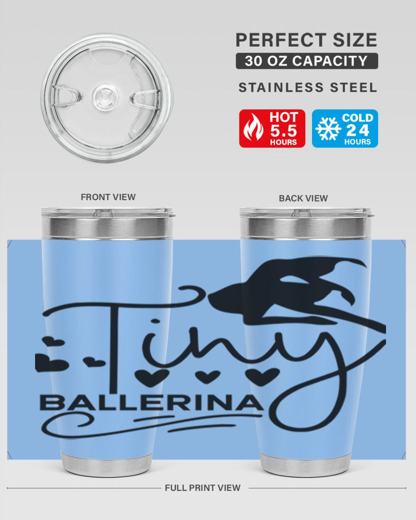 Tiny Ballerina 89#- ballet- Tumbler