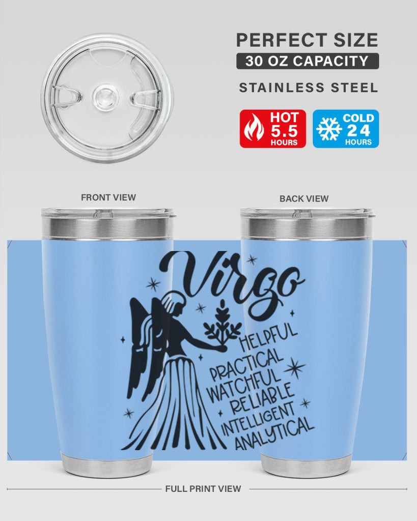 Virgo 533#- zodiac- Tumbler