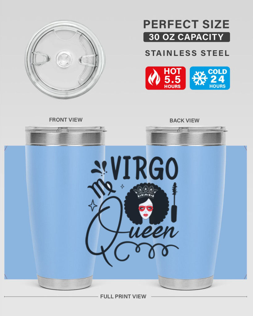 Virgo queen 541#- zodiac- Tumbler