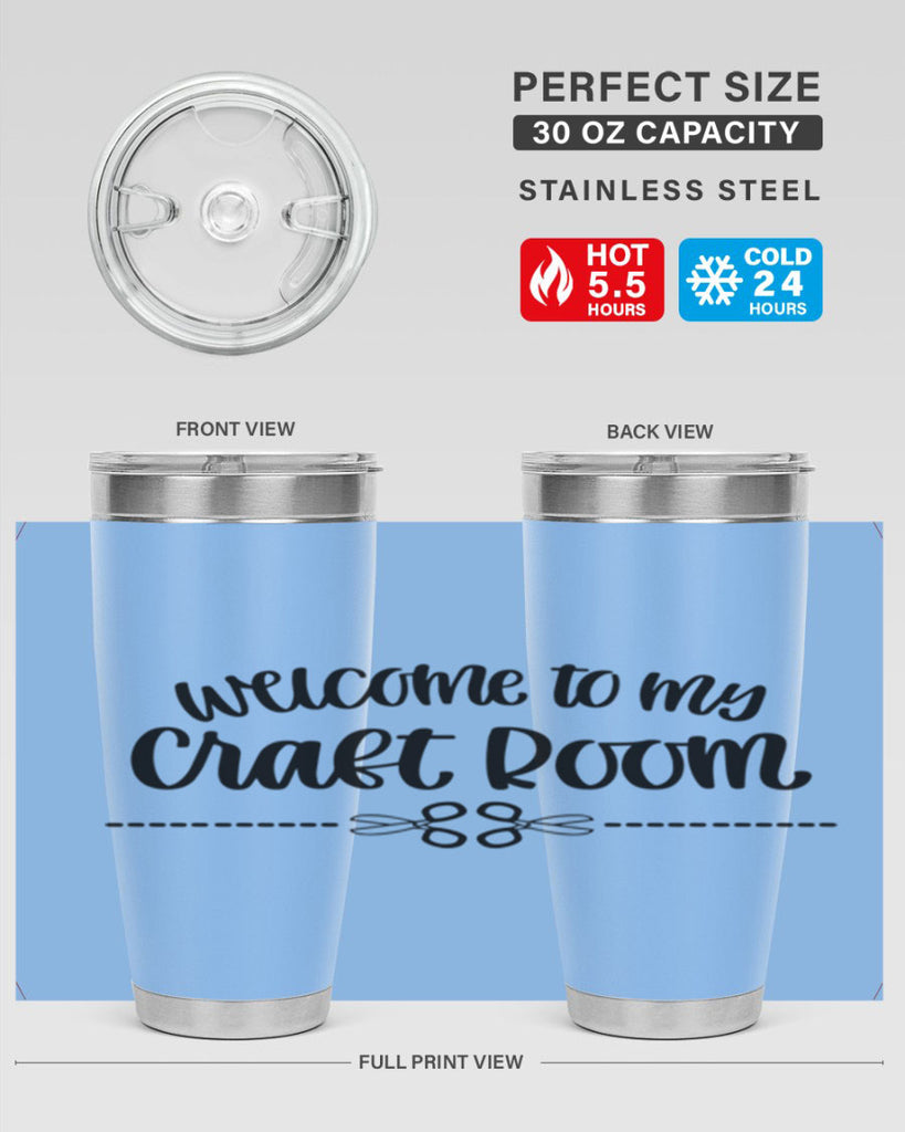 Welcome To My Craft Room 2#- crafting- Tumbler