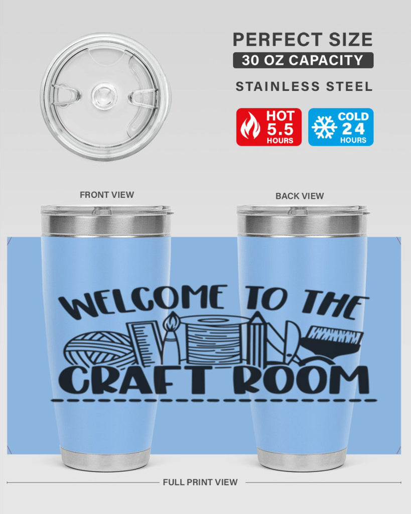 Welcome To the Craft Room 1#- crafting- Tumbler