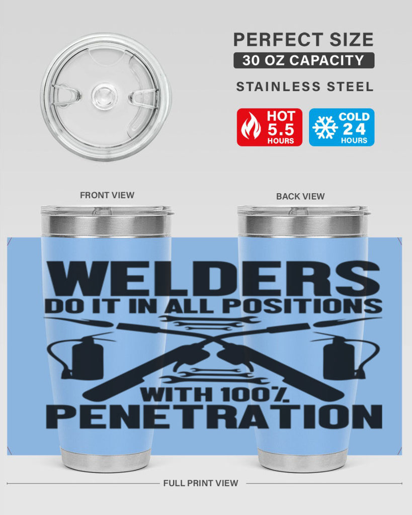 Welders do it Style 2#- welder- tumbler