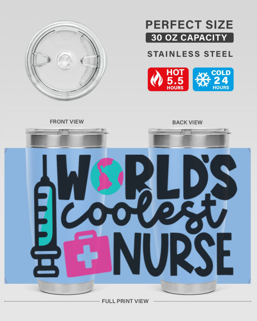 Worlds Coolest Nurse Style Style 7#- nurse- tumbler