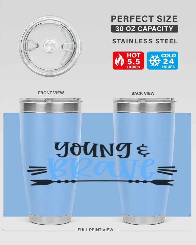 Young Brave Style 11#- baby- tumbler