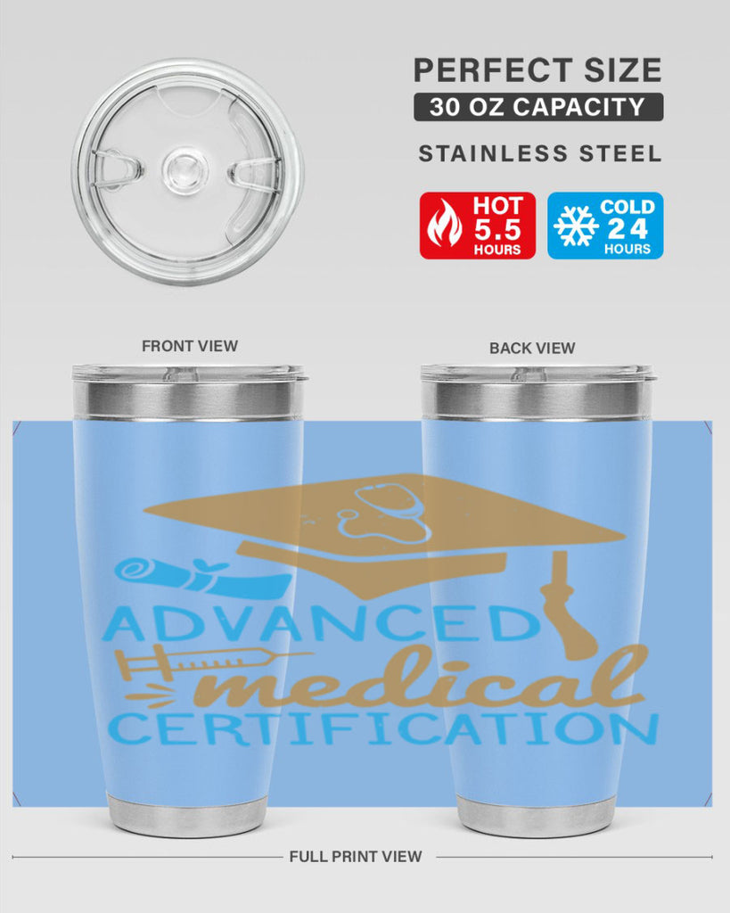 advanced medical certification Style 50#- medical- tumbler