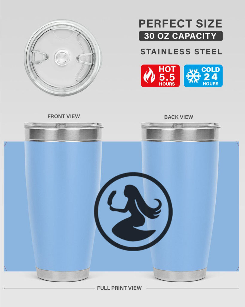 aquarius 80#- zodiac- Tumbler