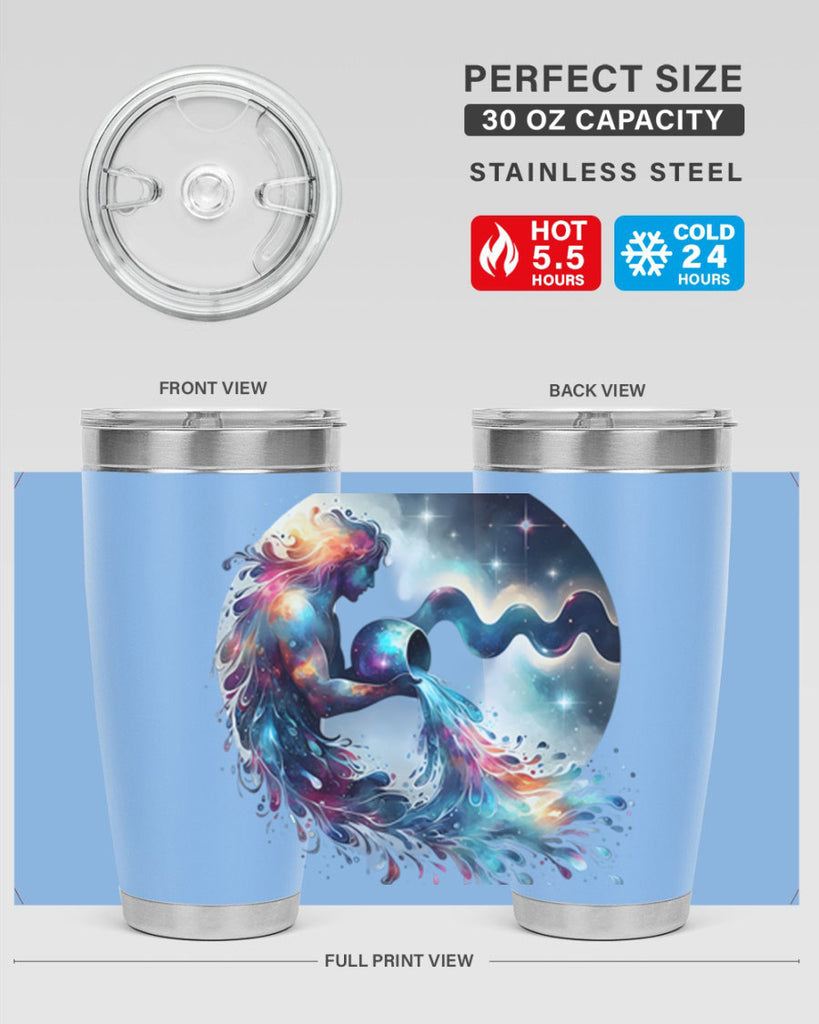aquarius 88#- zodiac- Tumbler