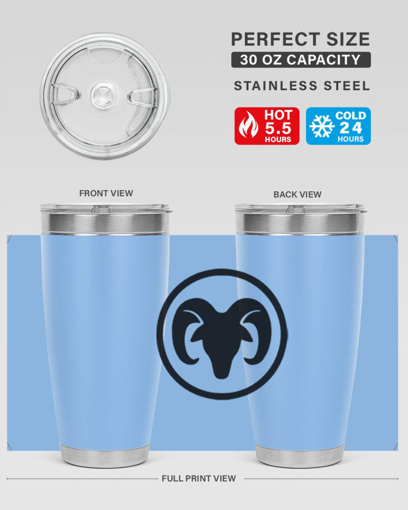 aries 131#- zodiac- Tumbler