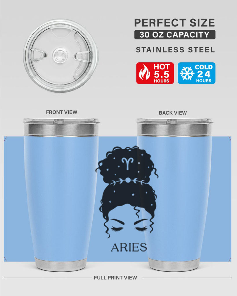 aries 132#- zodiac- Tumbler