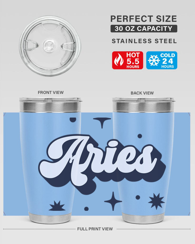 aries 133#- zodiac- Tumbler
