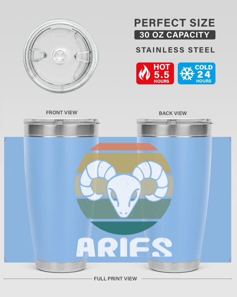 aries 134#- zodiac- Tumbler