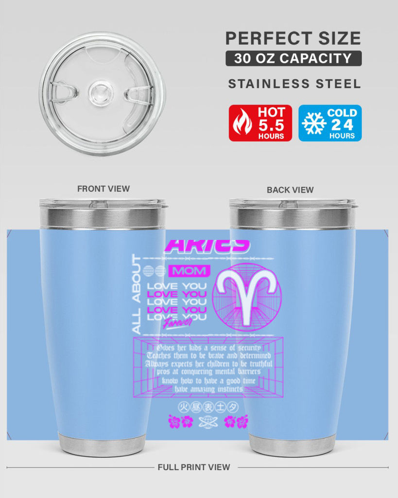 aries 138#- zodiac- Tumbler