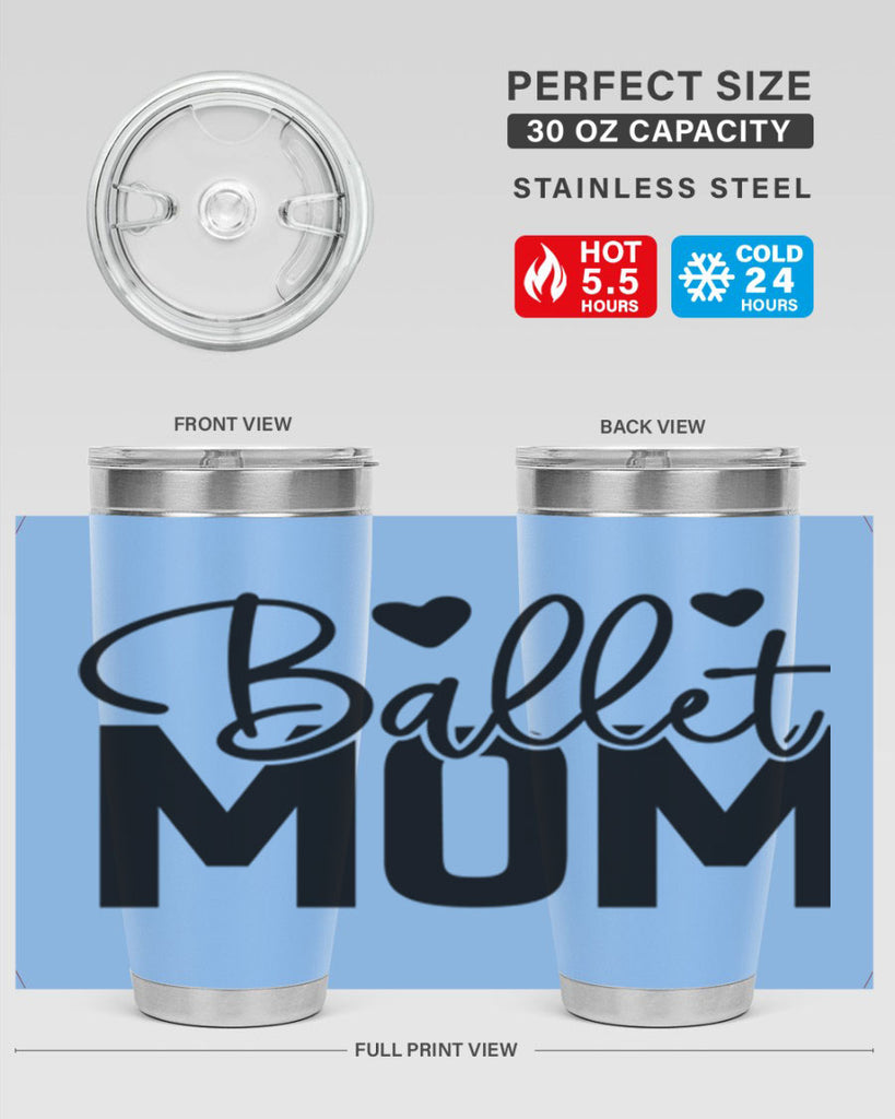 ballet mom 12#- ballet- Tumbler