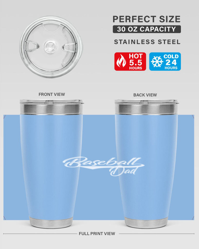 baseball dadk 49#- dad- Tumbler