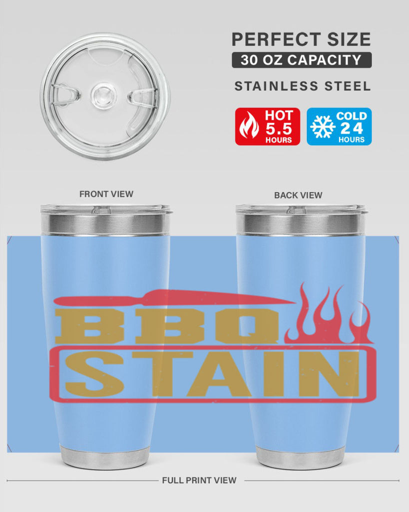 bbq stain 3#- bbq- Tumbler