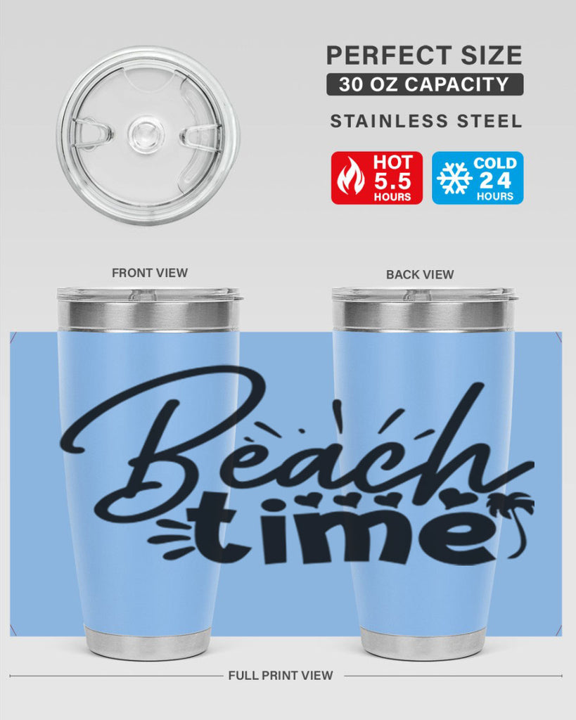 beach time Style 108#- summer- Tumbler