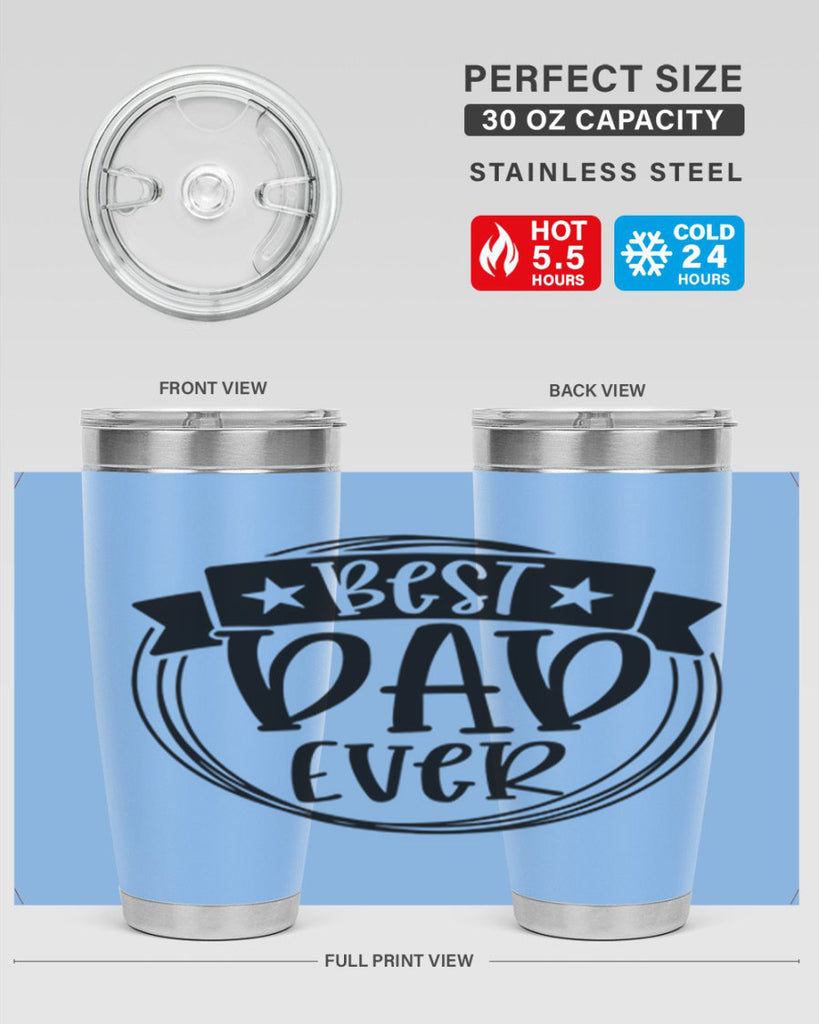 best dad ever 72#- fathers day- Tumbler