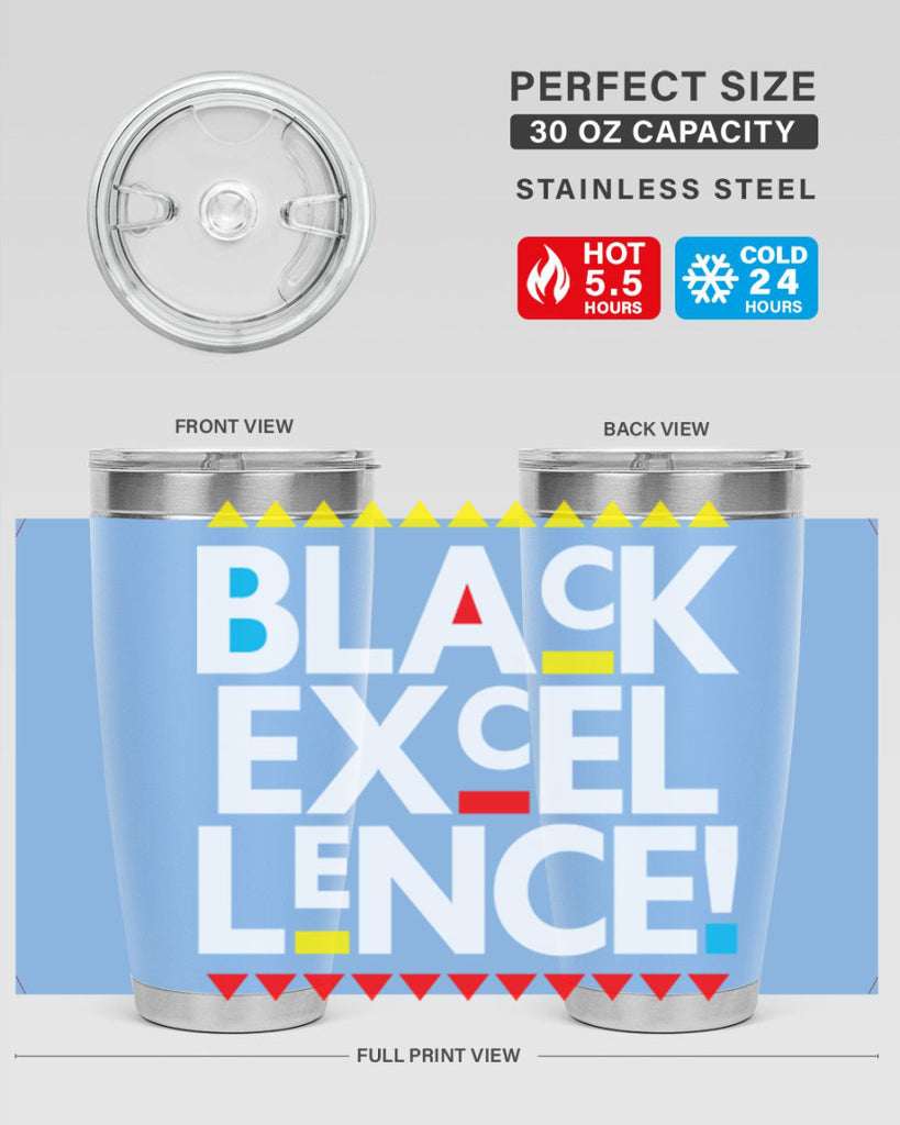 black excllence  210#- black words phrases- Cotton Tank