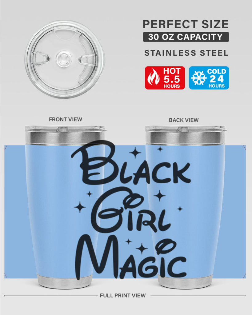 black girl magic 207#- black words phrases- Cotton Tank