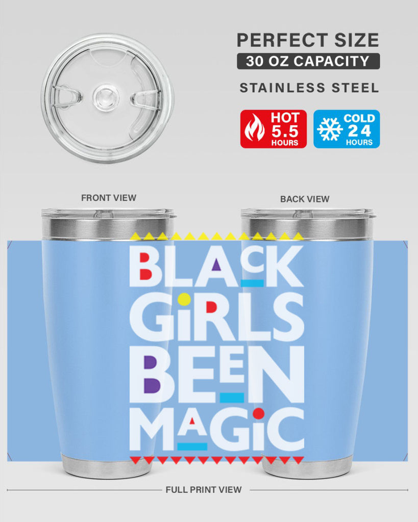 black girls been magic 243#- black words phrases- Cotton Tank