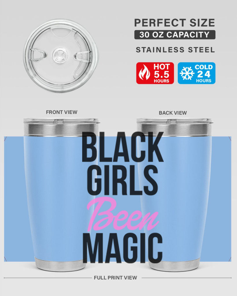 black girls been magic 244#- black words phrases- Cotton Tank