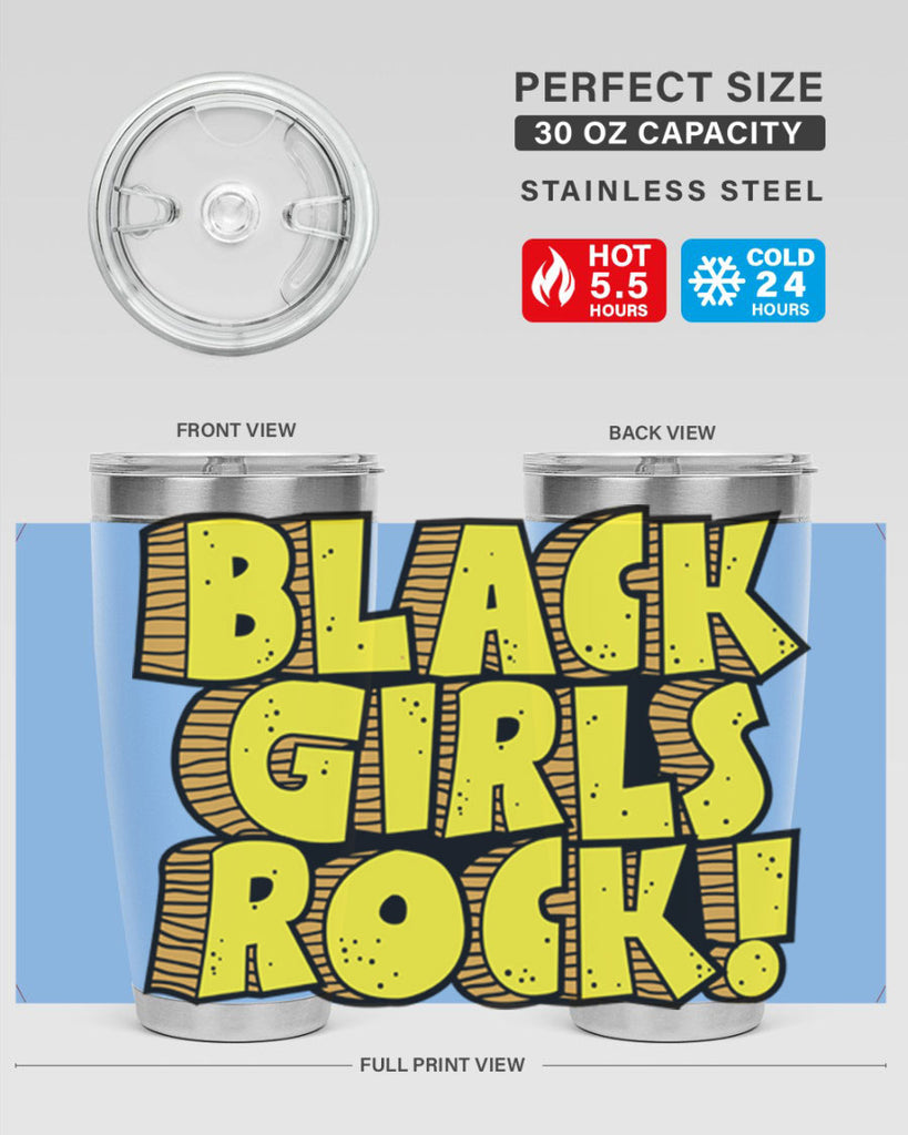 black girls rock school 202#- black words phrases- Cotton Tank