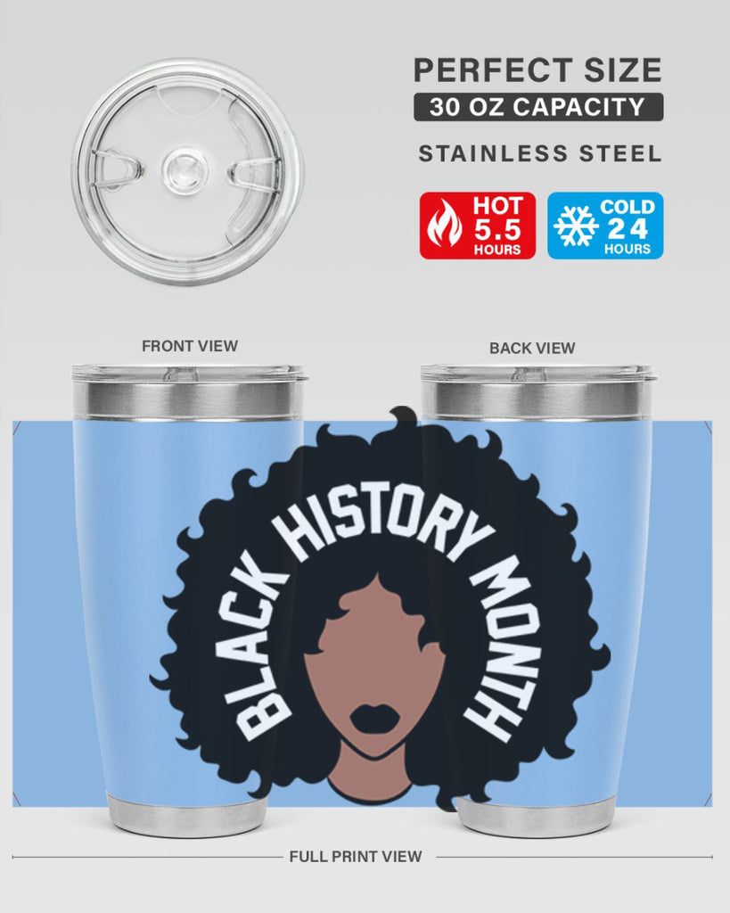 black history month afro woman 239#- black words phrases- Cotton Tank