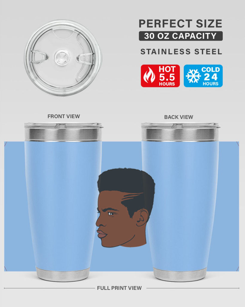black man 28#- black men - boys- tumbler