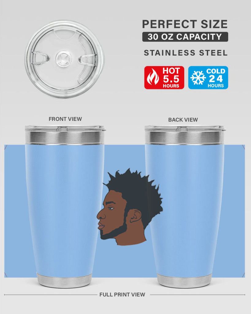 black man 38_1#- black men - boys- tumbler