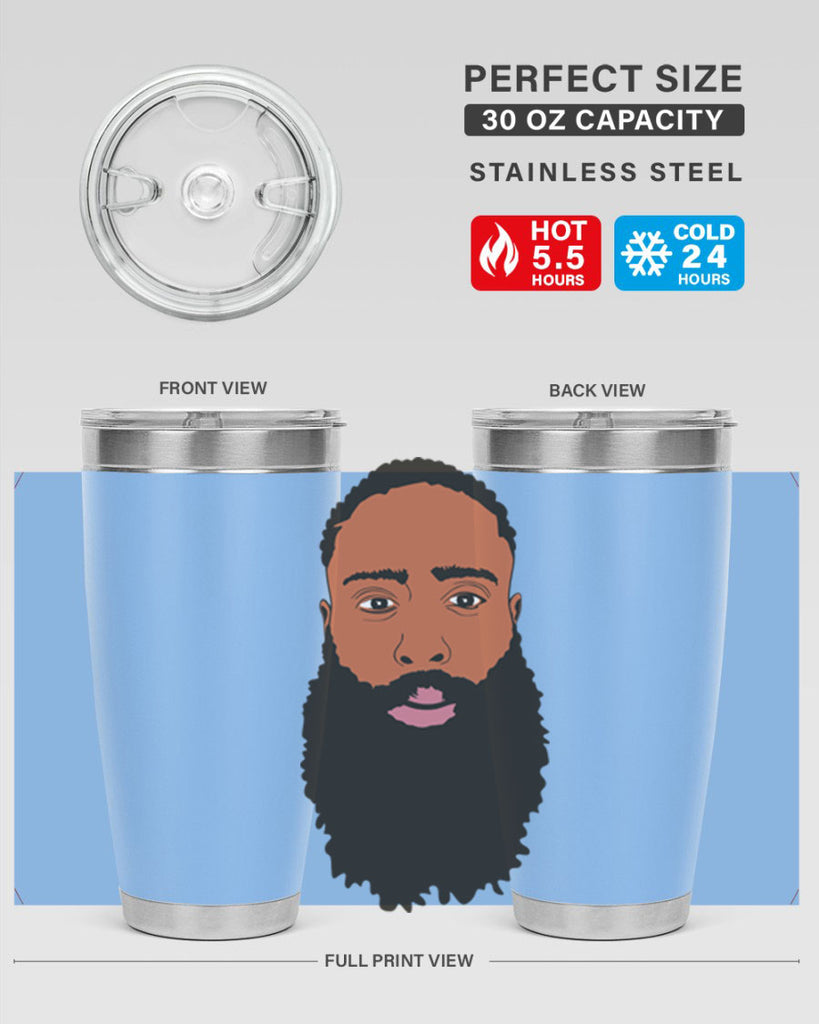 black man style 2#- black men - boys- tumbler