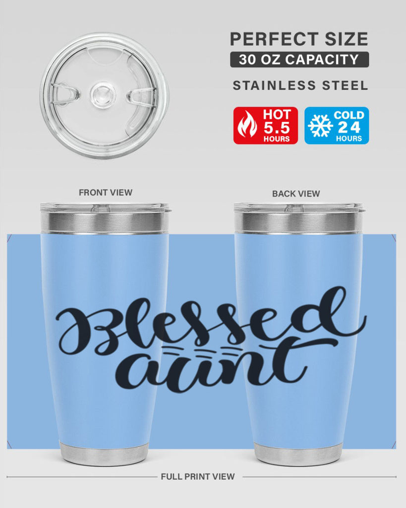 blessed aunt Style 35#- aunt- Tumbler