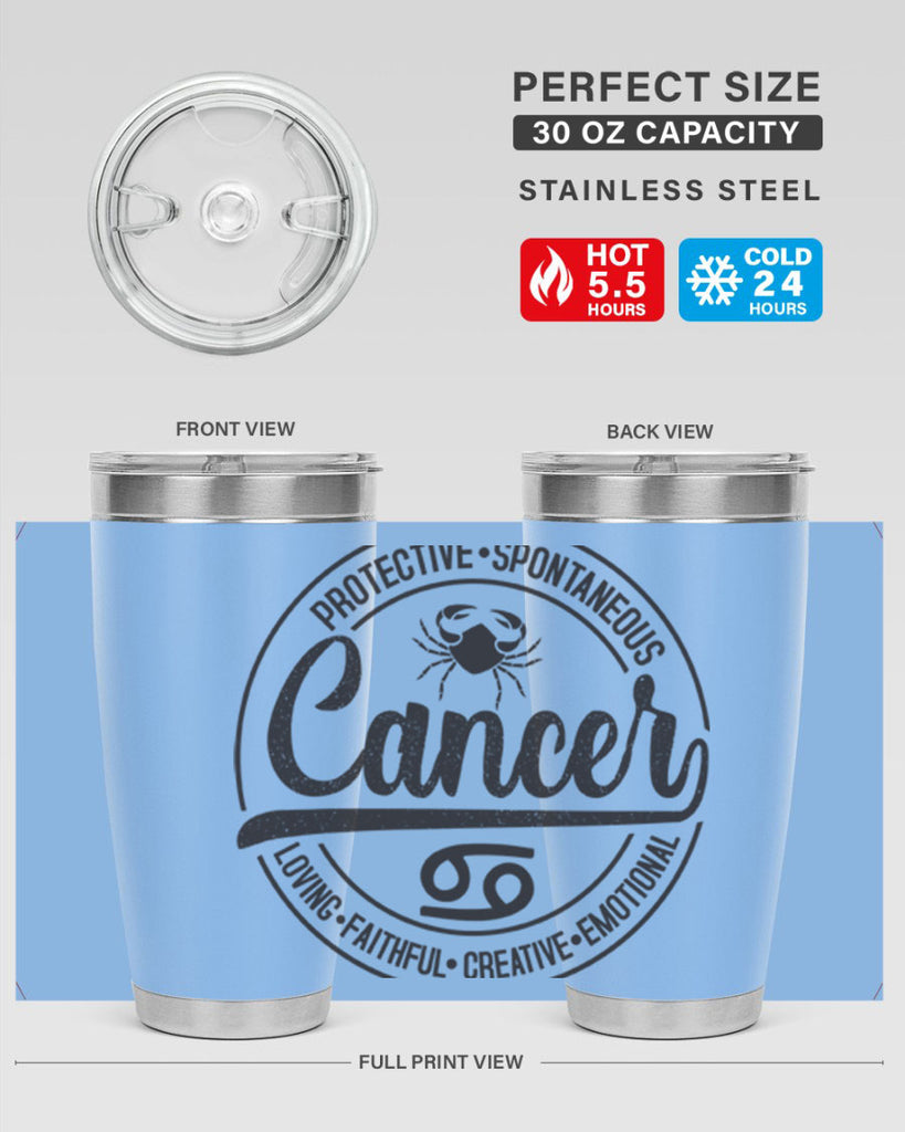 cancer 153#- zodiac- Tumbler