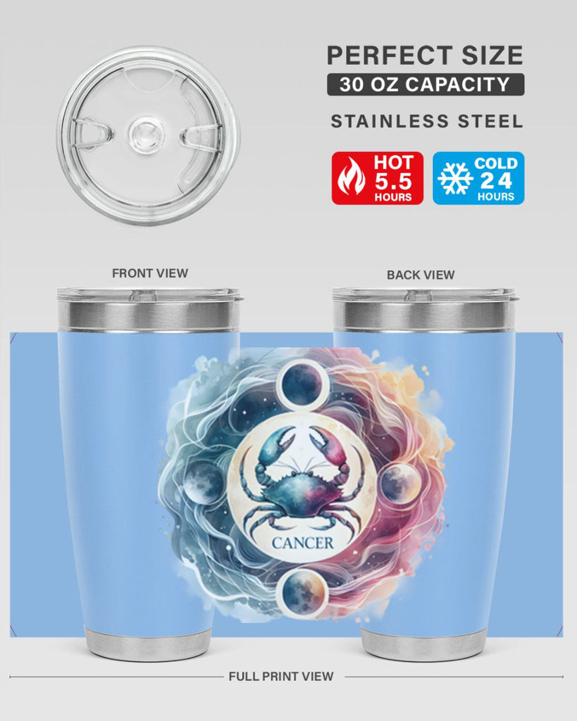 cancer 168#- zodiac- Tumbler