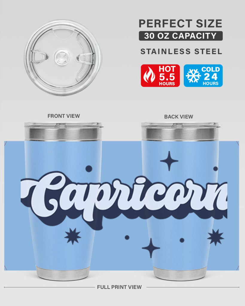 capricorn 205#- zodiac- Tumbler