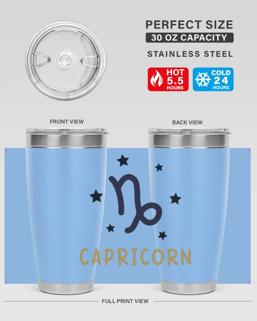 capricorn 206#- zodiac- Tumbler