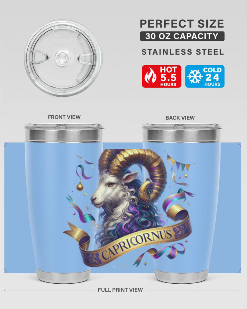 capricorn 209#- zodiac- Tumbler