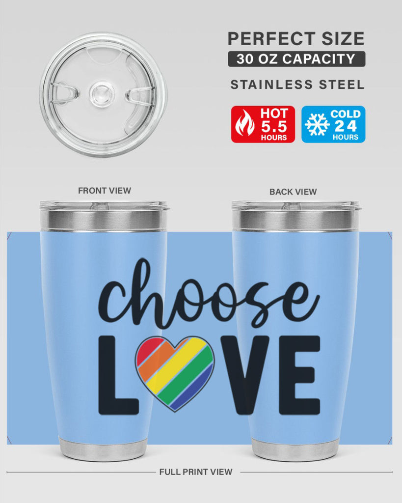 chooselove 150#- lgbt- Tumbler