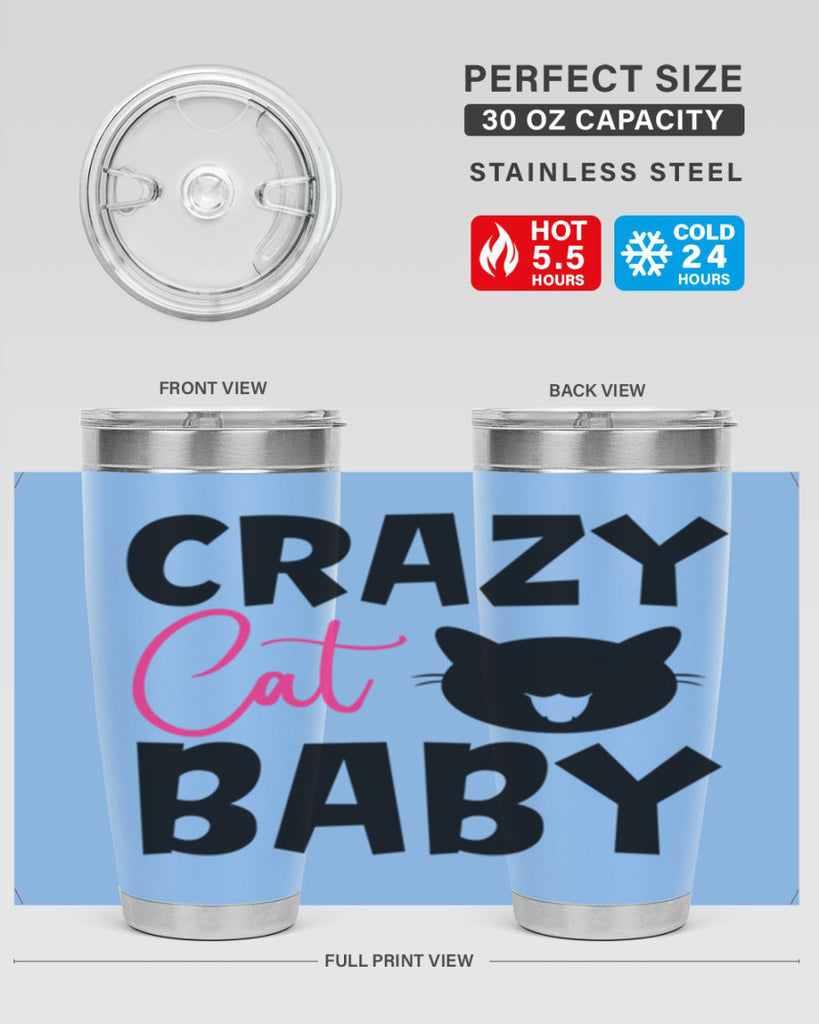 crazy cat baby Style 270#- baby- tumbler
