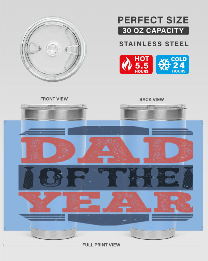dad of the year 266#- fathers day- Tumbler
