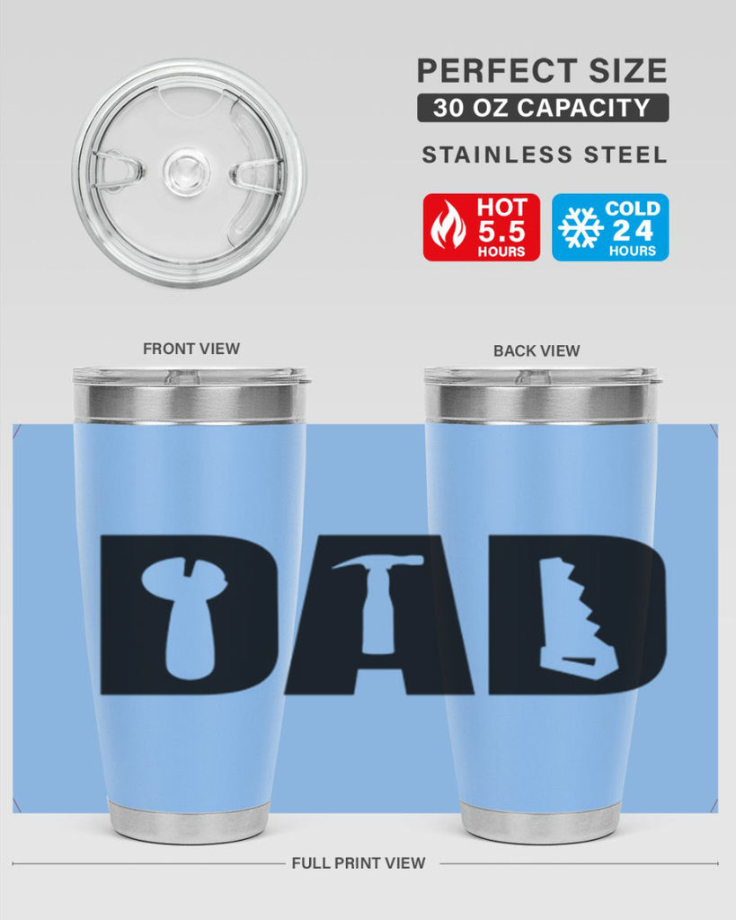 dad tools 59#- fathers day- Tumbler