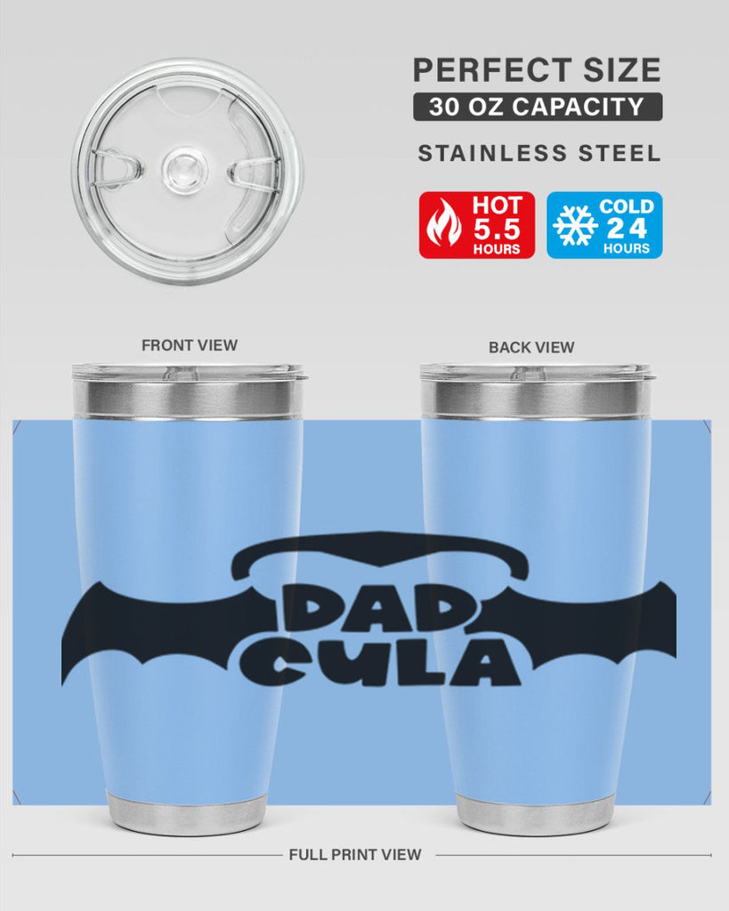 dadcula 80#- halloween- Tumbler