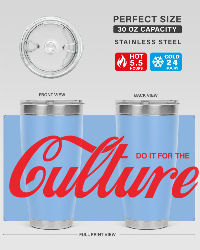 do it for the culture 171#- black words phrases- Cotton Tank