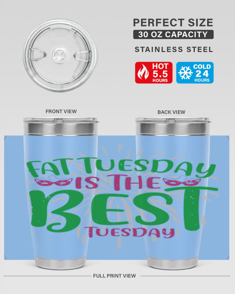 fat tuesday is the best tuesday 88#- mardi gras- Tumbler