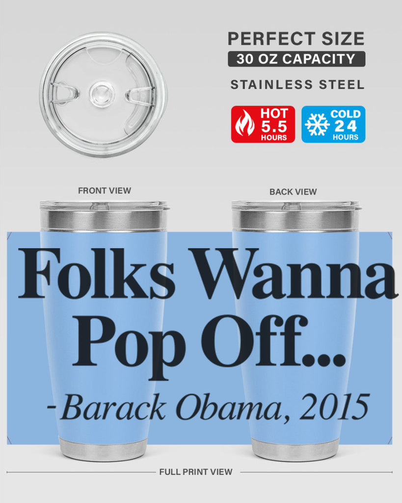 folks wanna pop off 151#- black words phrases- Cotton Tank