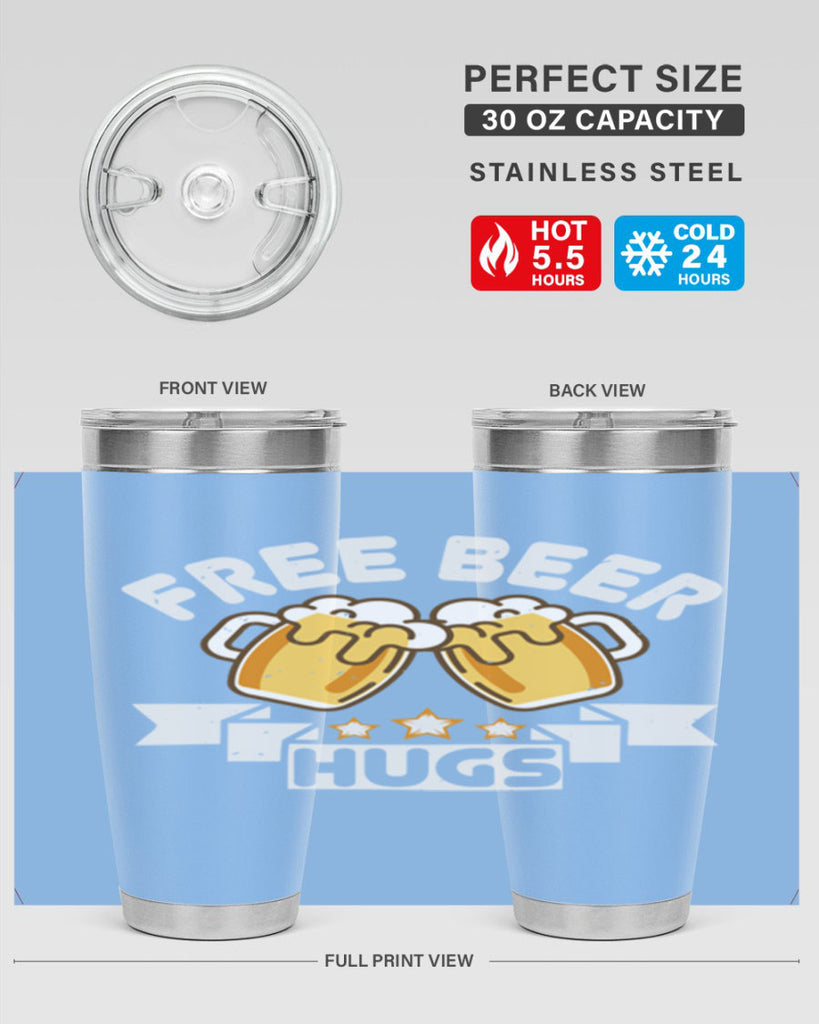 free beer hugs 88#- beer- Tumbler