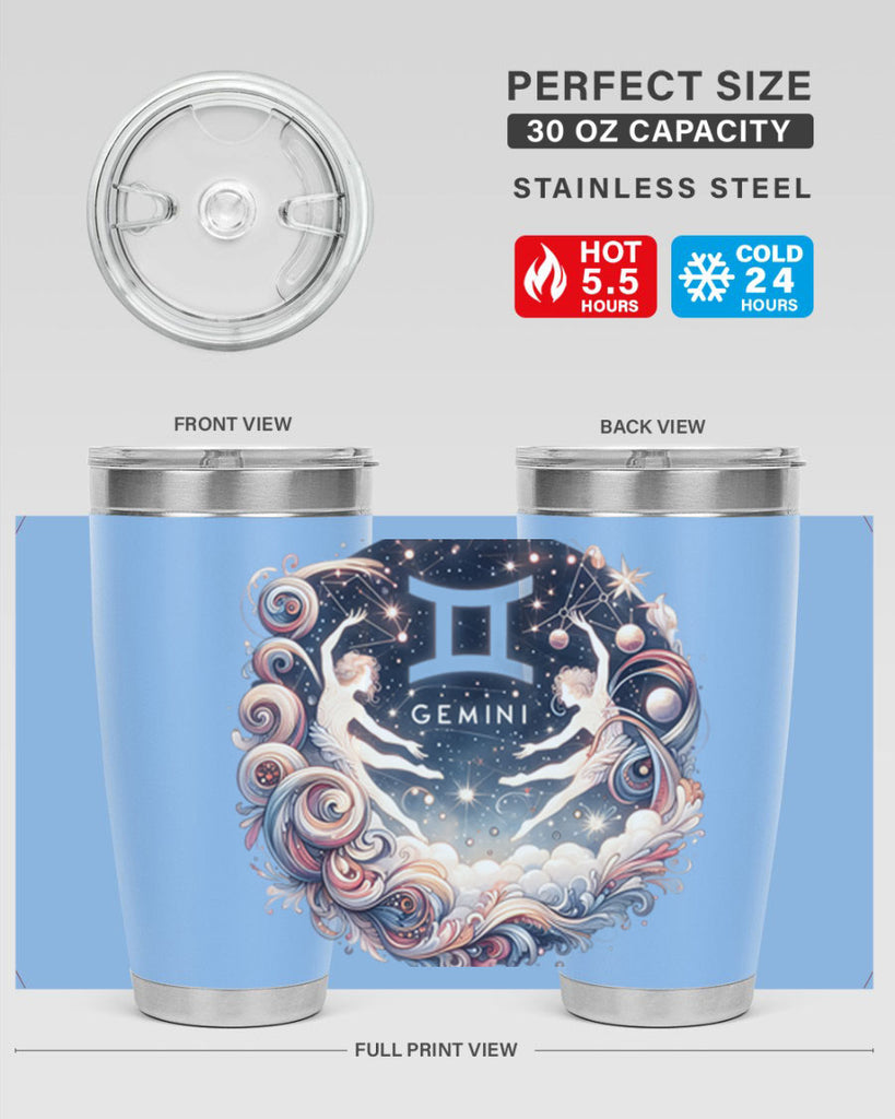 gemini 248#- zodiac- Tumbler