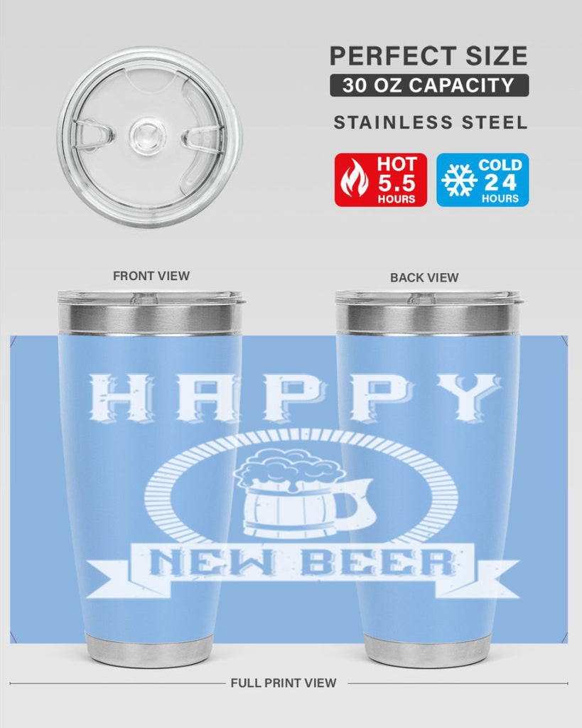 happy new beer 86#- beer- Tumbler