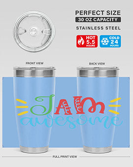 i am awesome Style 18#- autism- Tumbler