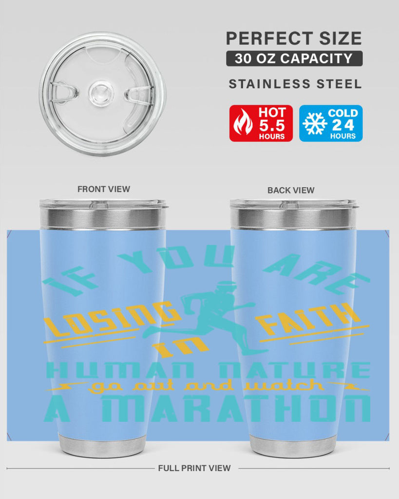 if you are losing faith in human nature go out and watch a marathon 37#- running- Tumbler