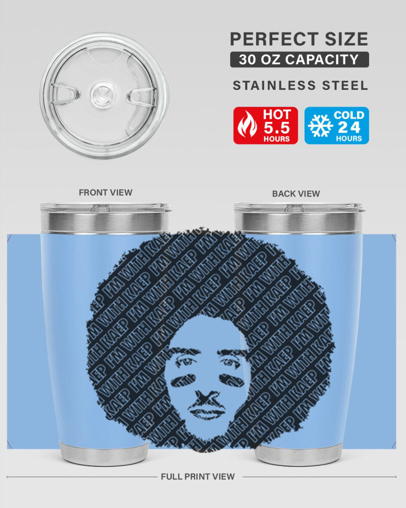 imwithkaep 24#- black men - boys- tumbler